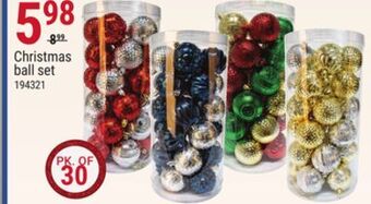 Christmas ball set