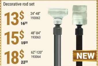 Rossy Decorative rod set offer