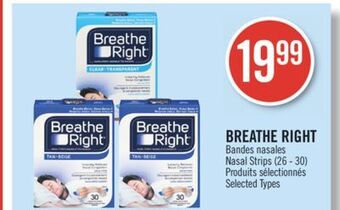 Pharmaprix Breathe right nasal strips (26 - 30) offer