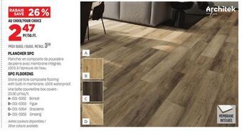 BMR Plancher spc offer