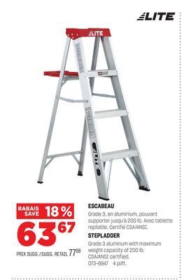 BMR Escabeau offer