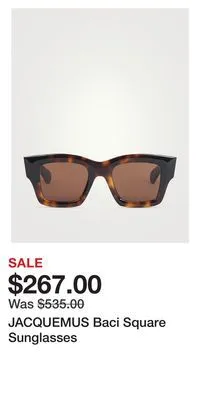 Holt Renfrew Jacquemus baci square sunglasses offer