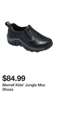 Sport Chek Merrell kids' jungle moc shoes offer