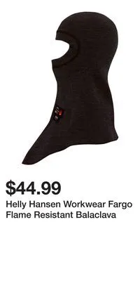 Mark's Helly hansen workwear fargo flame resistant balaclava offer