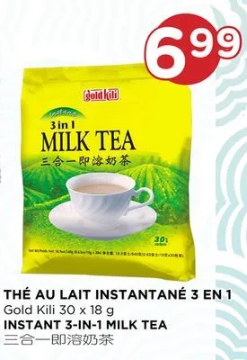Kim Phat Gold kili instant 3-in-1 milk tea offer