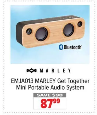 2001 Audio Video Marley get together mini portable audio system offer