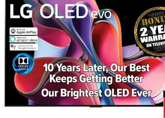 2001 Audio Video Lg 65 oled evo offer