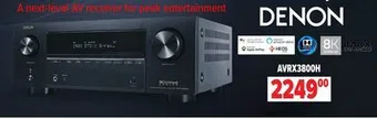 2001 Audio Video Denon 8k ultra hd offer