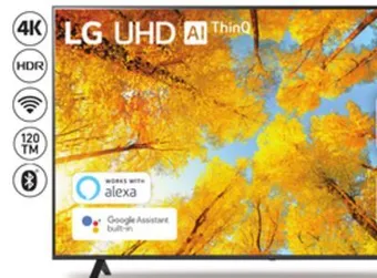Leon's Lg 70 4k led trumotion 120 smart tv - 70uq7590pub offer