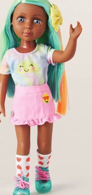 Walmart Glitter girls 14 duckie hair play doll with accessories offer