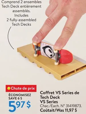 Walmart Tech deck vs series offer