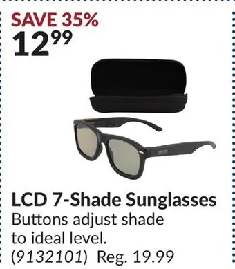 Princess Auto Lcd 7-shade sunglasses offer
