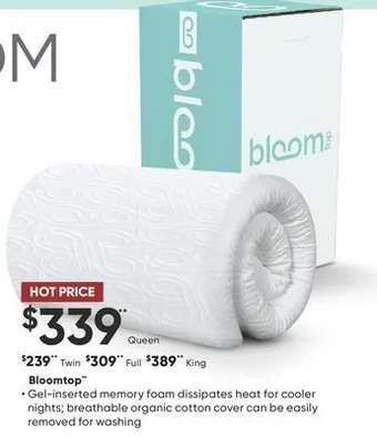 Dormez Vous Bloomtop duvet offer