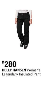 Sport Chek Women's legendary insulated pant offer