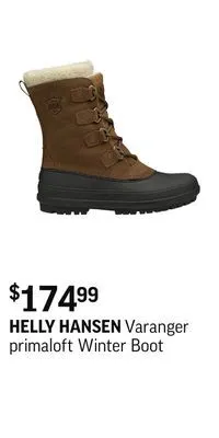 Sport Chek Varanger primaloft winter boot offer
