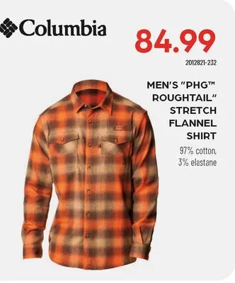 Pronature Men's phg roughtail stretch flannel shirt offer