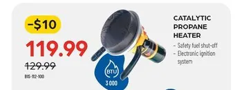 Pronature Martin catalytic propane heater offer