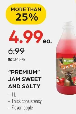 Pronature Buck premium jam sweet and salty offer