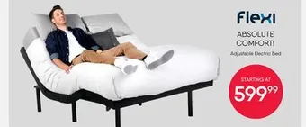 Meubles RD Flexi adjustable electric bed offer