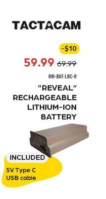 Pronature Reveal rechargeable lithium-ion battery offer
