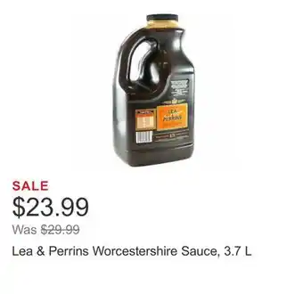 Costco Lea & perrins worcestershire sauce, 3.7 l offer