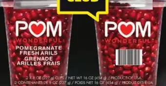 IGA Pom wonderful fresh pomegranate arils offer