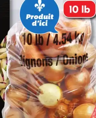 IGA Yellow onions offer