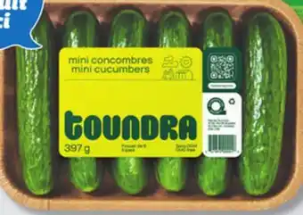 IGA Mini cucumbers offer