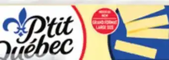 IGA P'tit québec cheese or shredded cheese offer