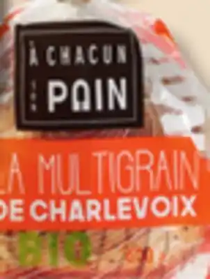 IGA À chacun son pain organic sliced loaf offer