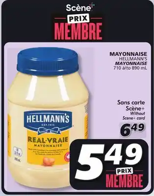 IGA Hellmann's mayonnaise offer