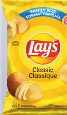 IGA Lay's format familial chips offer