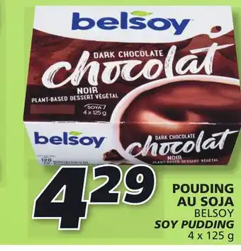 IGA Belsoy soy pudding offer