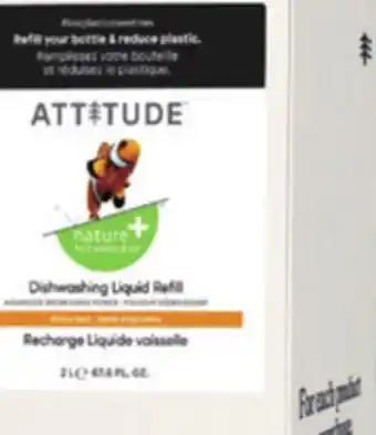 IGA Attitude nature + technology dishwashing liquid offer