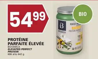 IGA Botanica elevated perfect protein offer