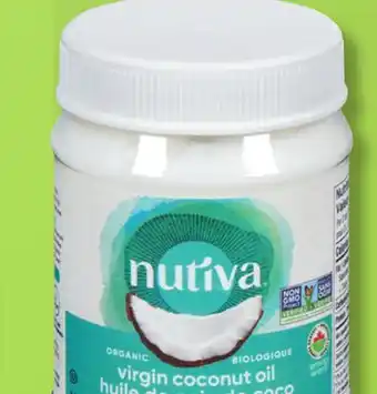 IGA Nutiva organic virgin coconut oil offer
