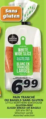 IGA Little northern bakehouse gluten-free sliced bread or bagels offer