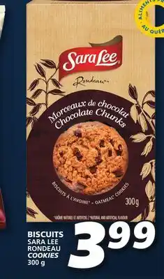 IGA Sara lee rondeau cookies offer