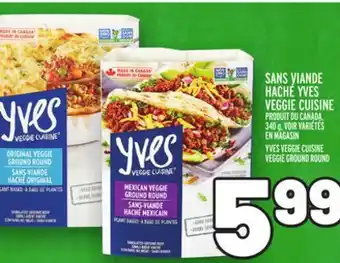 Metro Sans viande haché yves veggie cuisine | yves veggie cuisine veggie ground round offer