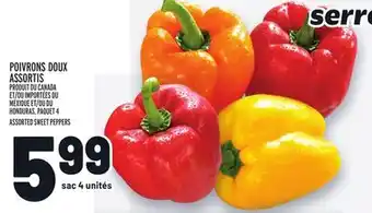 Metro Poivrons doux assortis | assorted sweet peppers offer