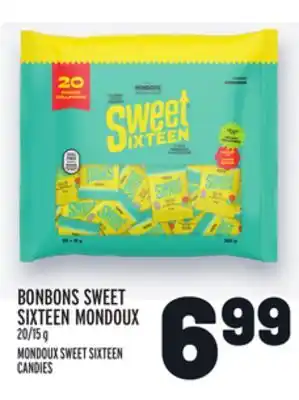 Metro Bonbons sweet sixteen mondoux | mondoux sweet sixteen candies offer