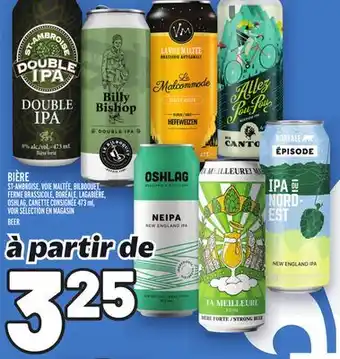Metro Bière | beer offer