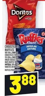 Metro Croustilles ruffles | ruffles potato chips offer