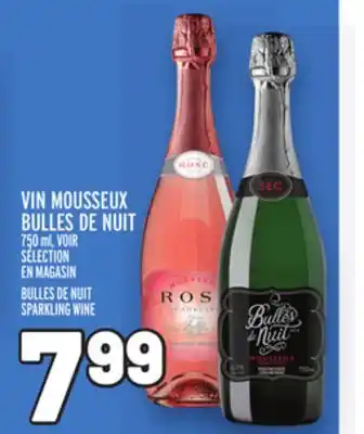 Metro Vin mousseux bulles de nuit | bulles de nuit sparkling wine offer
