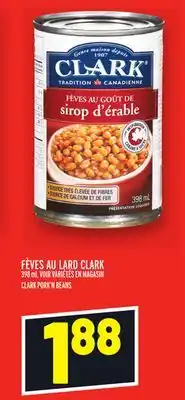 Metro Fèves au lard clark | clark pork'n beans offer
