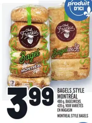 Metro Bagels style montréal | montreal style bagels offer
