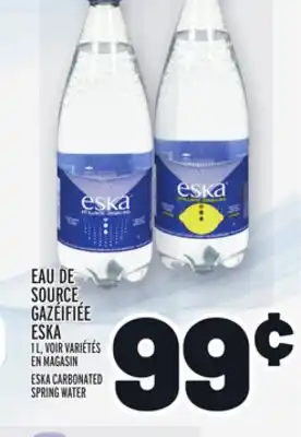 Metro Eau de source gazéifiée eska | eska carbonated spring water offer