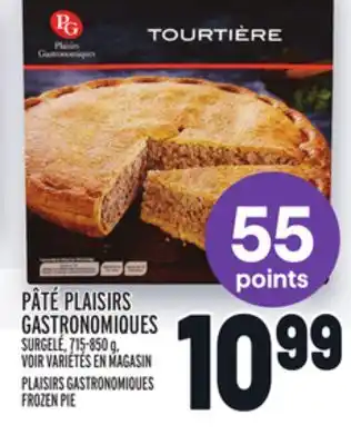 Metro Pâté plaisirs gastronomiques | plaisirs gastronomiques frozen pie offer