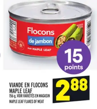 Metro Viande en flocons maple leaf | maple leaf flakes of meat offer