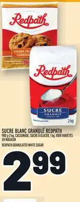 Metro Sucre blanc granulé redpath | redpath granulated white sugar offer